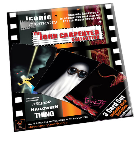 John Carpenter 3 Card Set £9.99